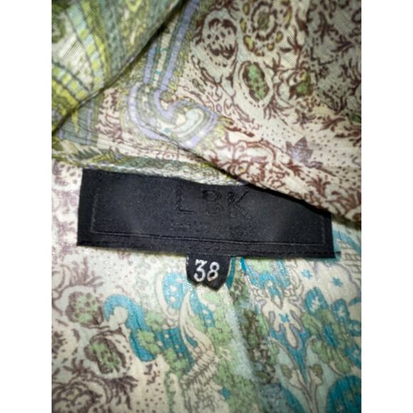 GORGEOUS LBK‎ Loubarok Blouse - Made in France - Size L - Incredible Sleeves - Picture 9 of 14